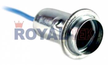 PORTALAMPARA ROYALTEK 1 POLO PARA REMACHAR AL FARO - VENTA EN PAQUETES DE 10 UNIDADES ---